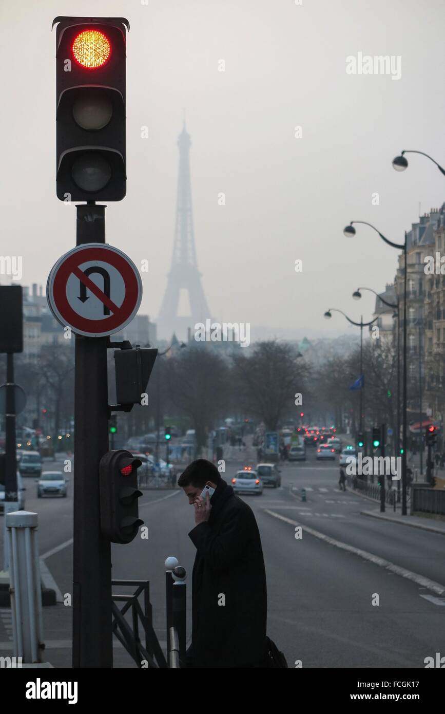 Panneau de signalisation paris france Banque de photographies et d ...