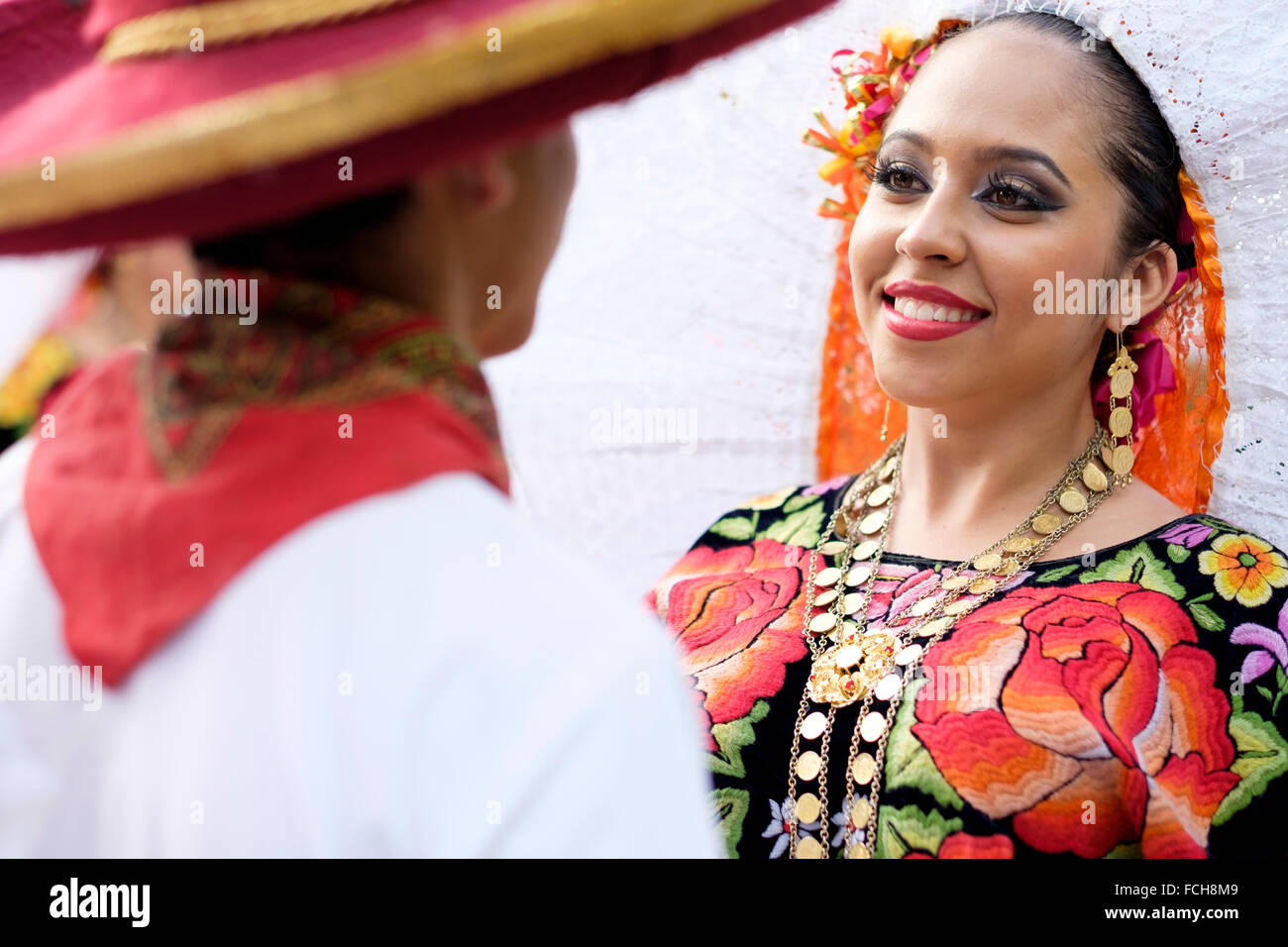 Mexique Jalisco Xiutla folklorique danseur danseurs mexicains Banque D'Images