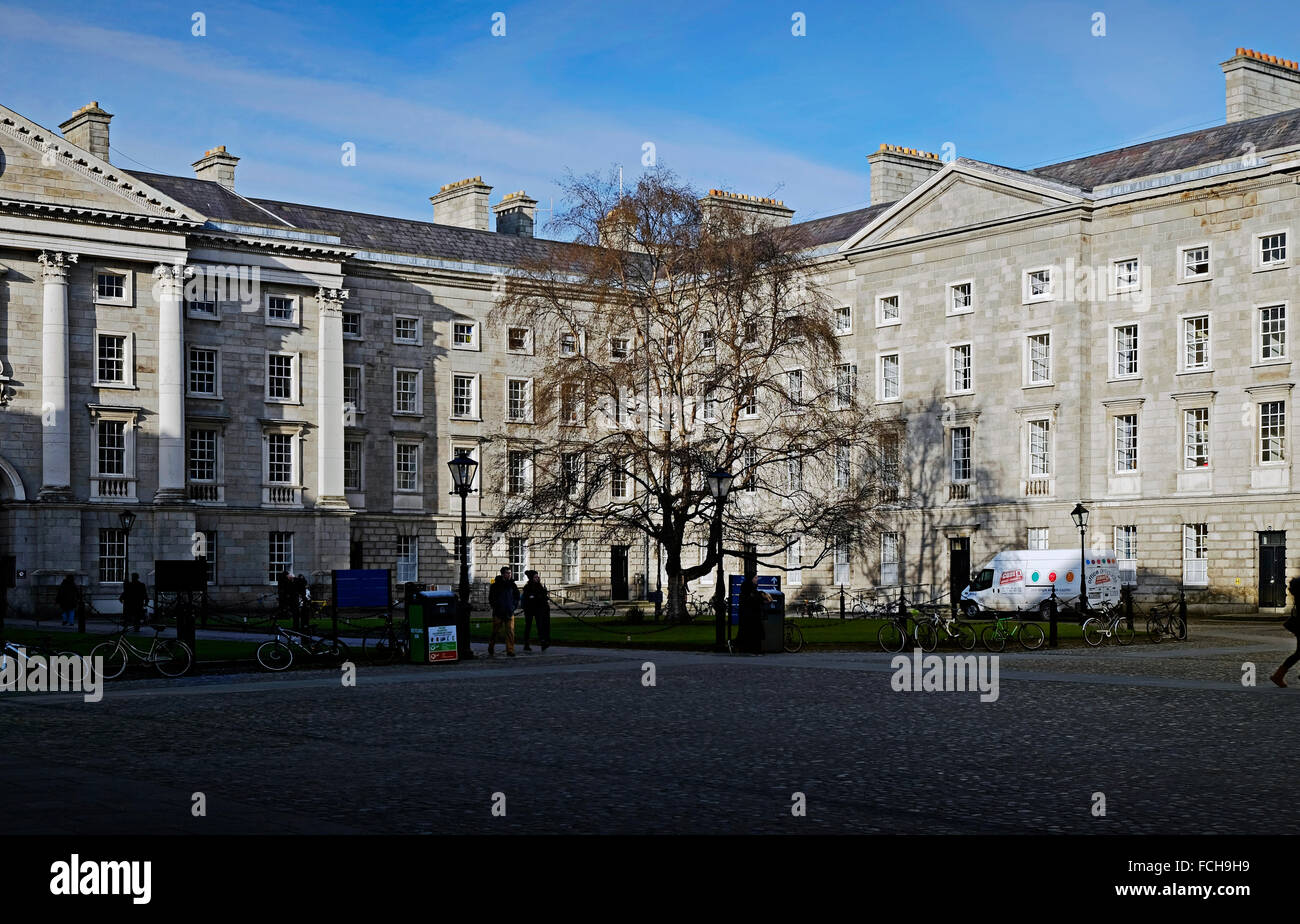 Trinity College de Dublin, Irlande Banque D'Images