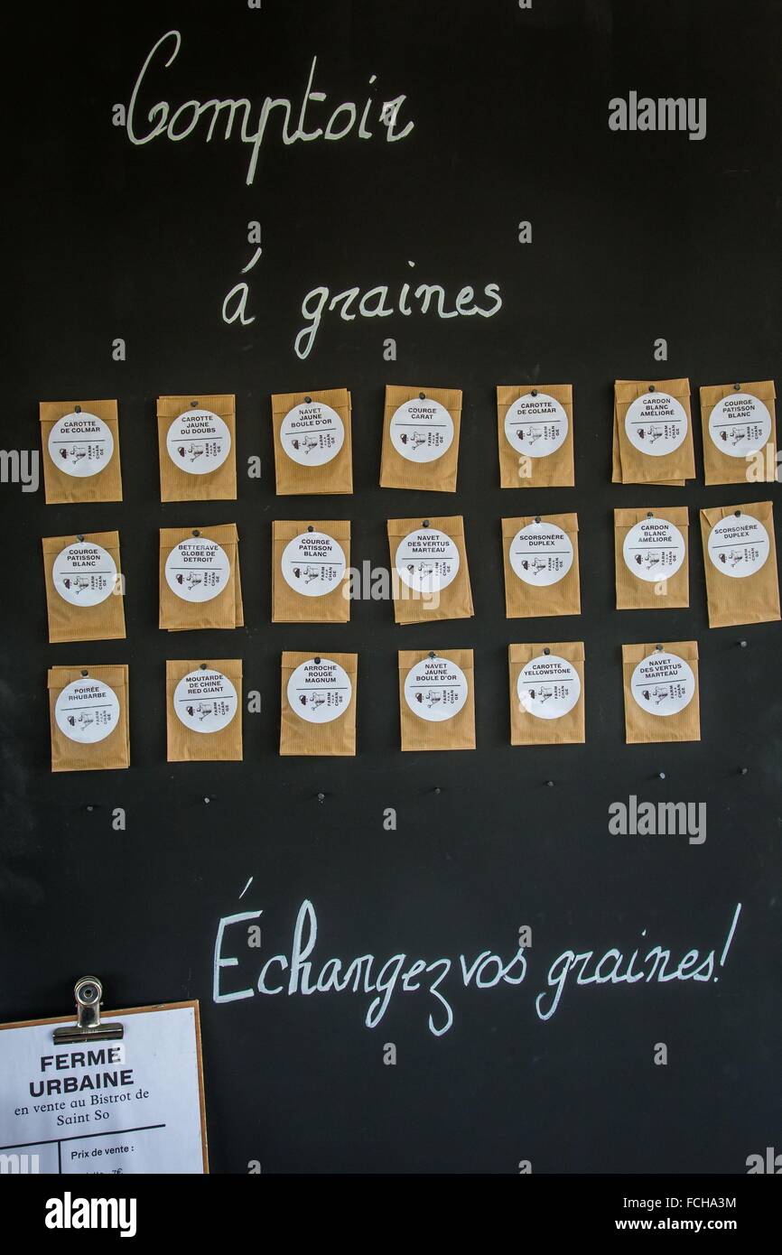 Ferme urbaine, LILLE, (59) NORD, NORD PAS DE CALAIS, FRANCE Banque D'Images