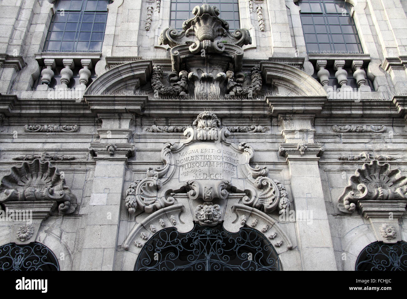 Eglise de la miséricorde dans Porto Banque D'Images