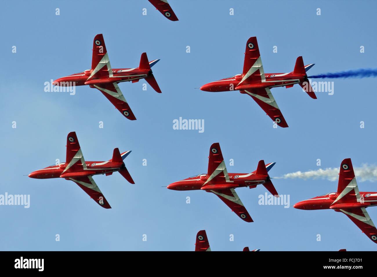Des flèches rouges Air show au Koweït, RAF Banque D'Images