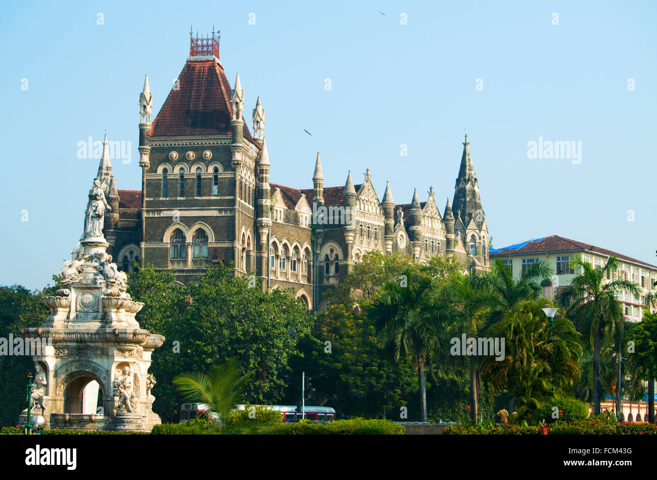 La fontaine Flora dans la ville de Mumbai, le bâtiment et l'architecture dans la ville de Mumbai, le bâtiment,architecture Banque D'Images