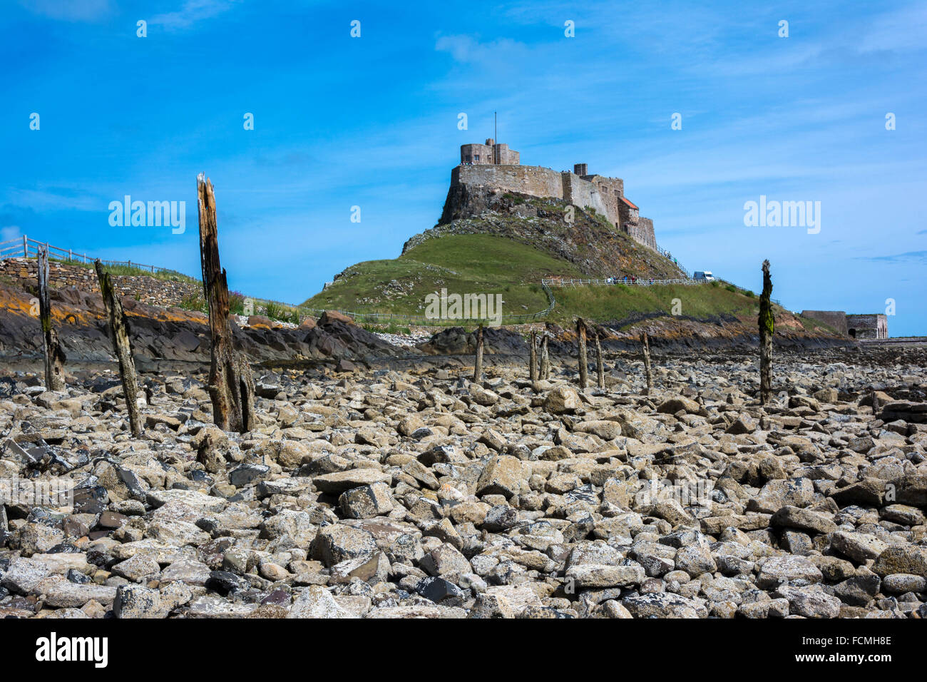 Lindisfarne, Northumberland, England, United Kingdom Banque D'Images