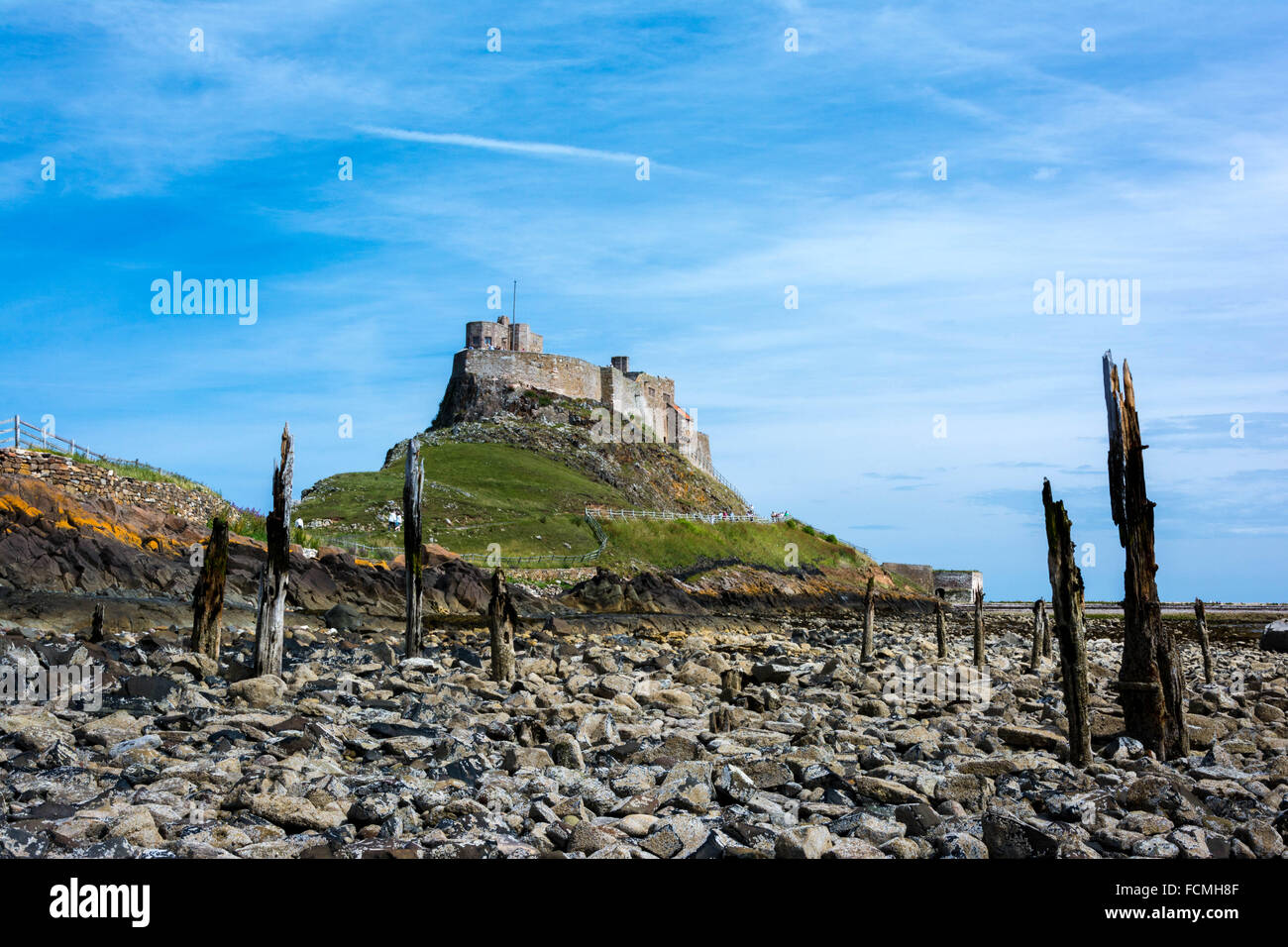 Lindisfarne, Northumberland, England, United Kingdom Banque D'Images