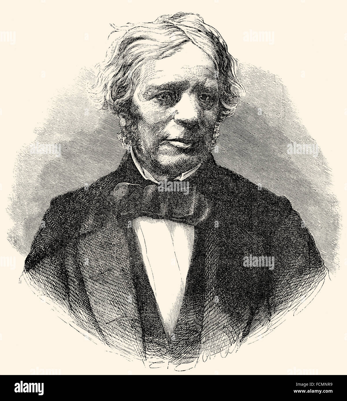 Michael Faraday, 1791 - 1867, un scientifique anglais Banque D'Images