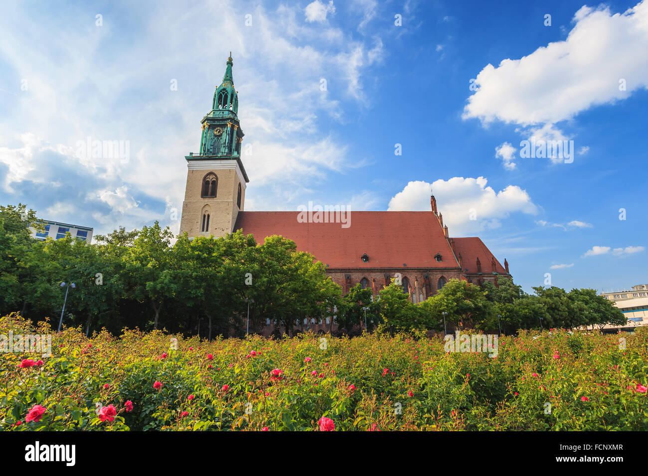 Saint Mary's Church , Berlin , Allemagne Banque D'Images