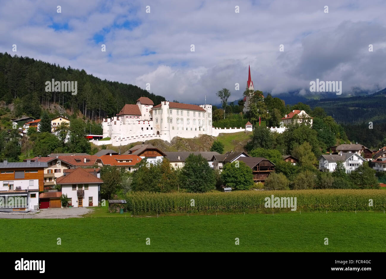 Schloss Ehrenburg - Château Ehrenburg 01 Banque D'Images