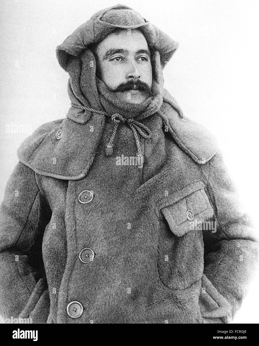 CARSTEN BORCHGREVINK (1864-1934) explorateur polaire sur 1900 Anglo-Norwegian Banque D'Images