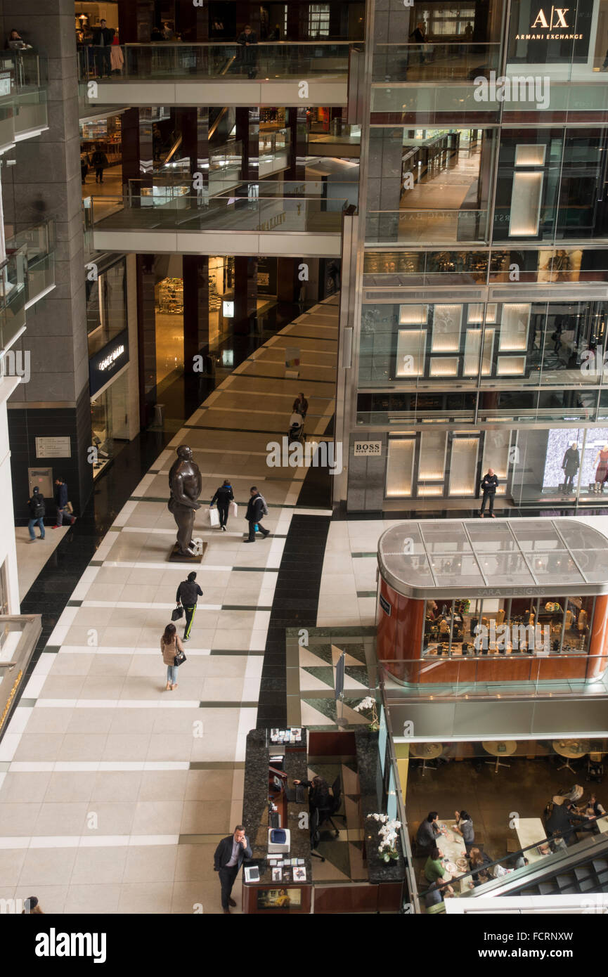 Time Warner Center Columbus circle mall Banque D'Images