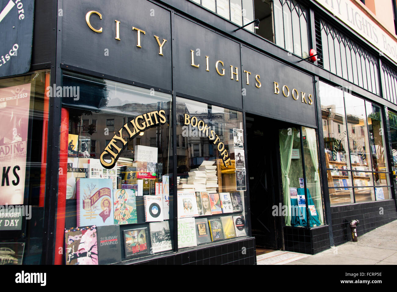 City Lights Bookstore, San Francisco, Californie Banque D'Images