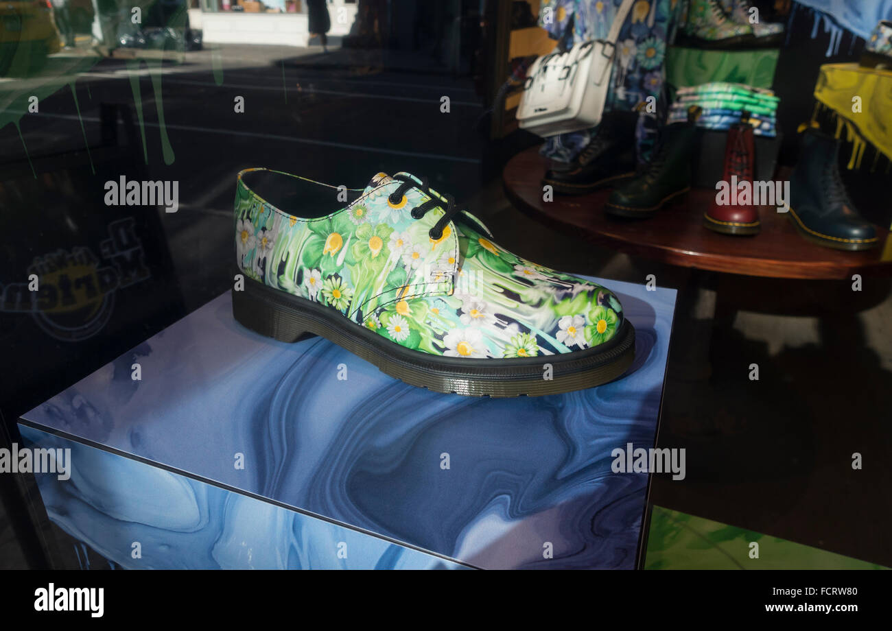 Multi-couleur chaussure d'homme Banque D'Images