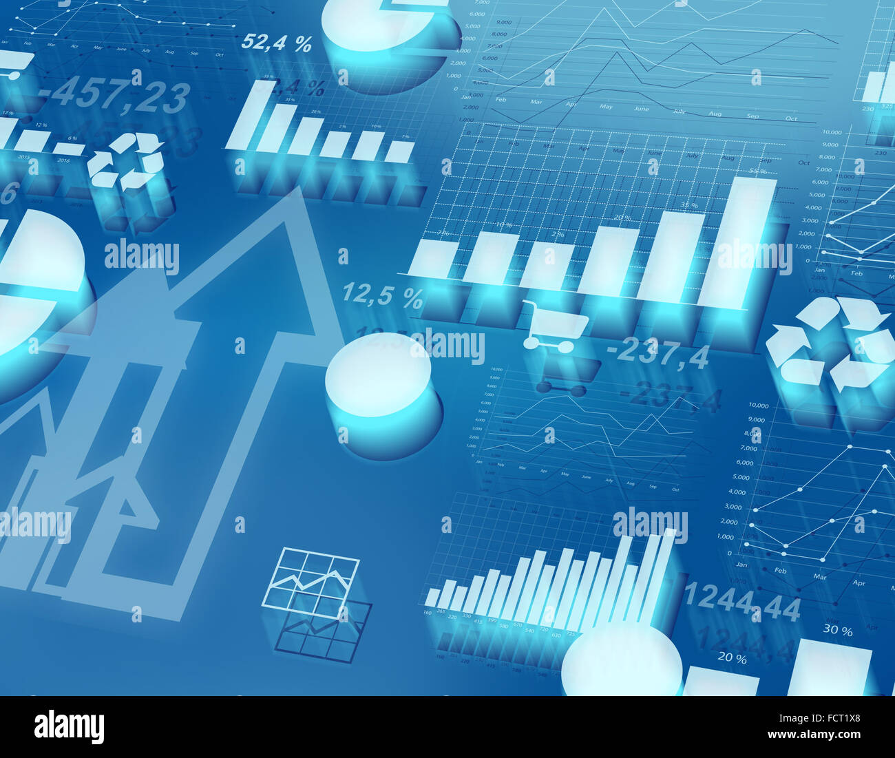 Icônes de projection dans l'autre. carte du monde et graphique Photo ...