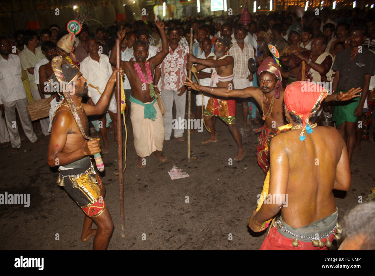 Chithirai Thiruvizha fête hindoue Madurai Inde Banque D'Images