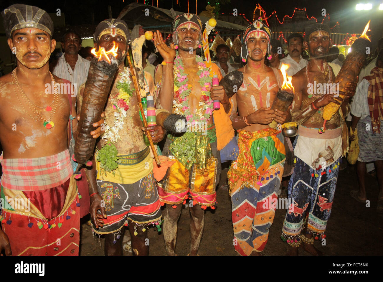 Chithirai Thiruvizha fête hindoue Madurai Inde Banque D'Images