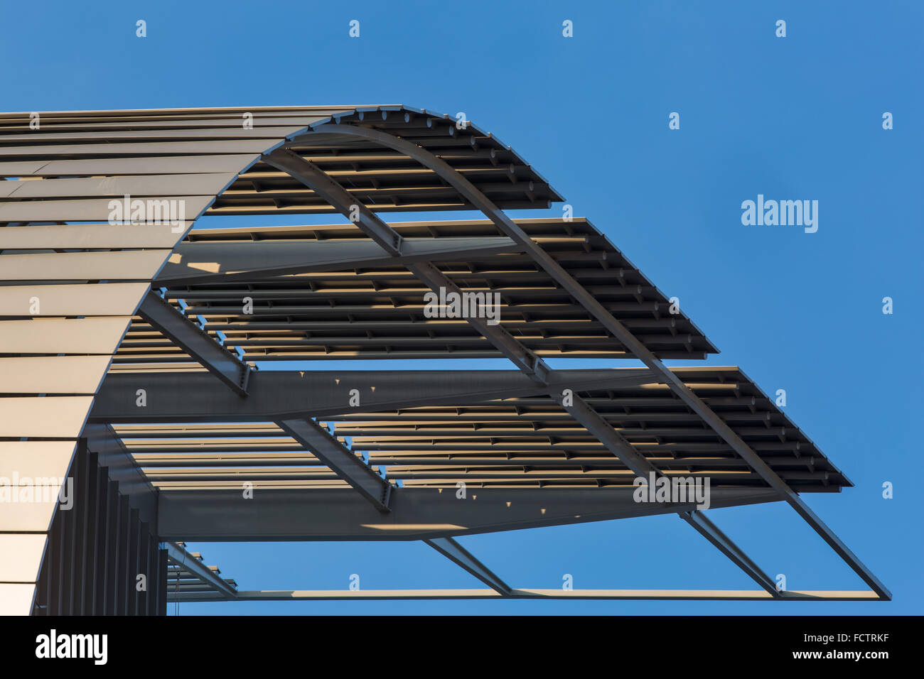 Francis Crick Institute de Midland Road, St Pancras, Londres conçu par les architectes HOK avec PLP Architecture. Banque D'Images