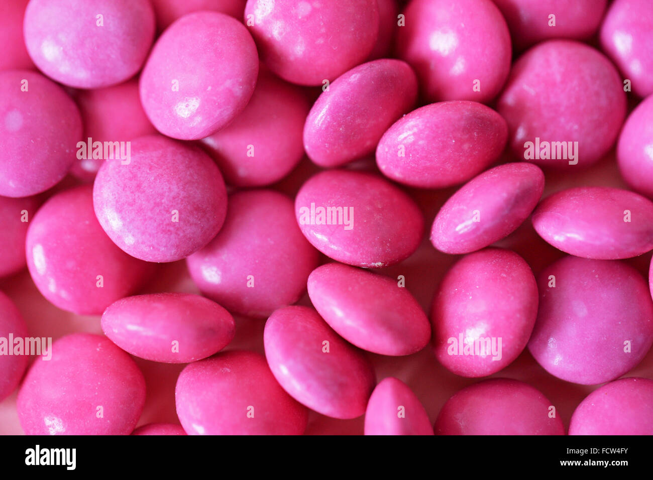 Pink smarties Banque de photographies 