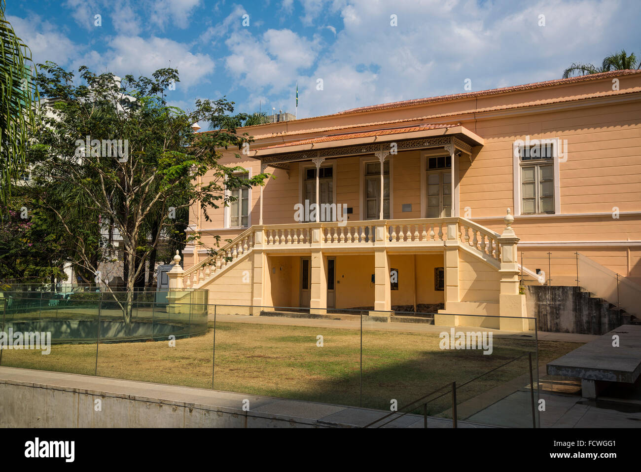 Bâtiment des archives publiques, Belo Horizonte, Minas Gerais, Brésil Banque D'Images