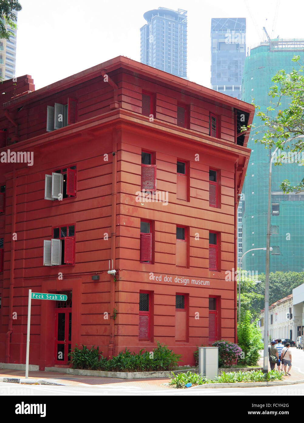 Red Dot design museum, Chinatown, Singapour, Asie Banque D'Images