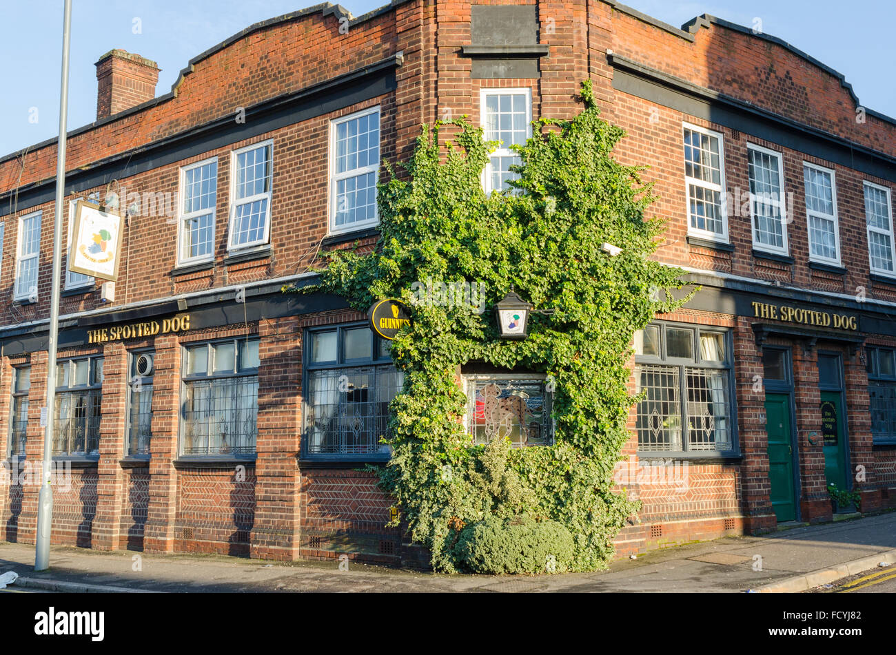 Le Spotted Dog pub irlandais de Digbeth, Birmingham Banque D'Images