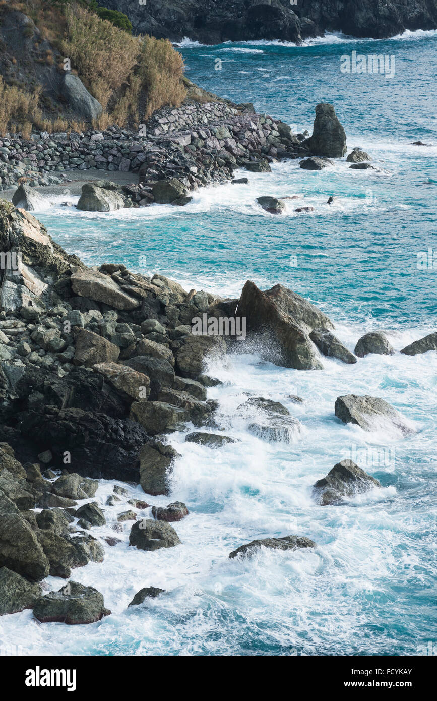 Cinque Terre, ligurie, italie. Banque D'Images