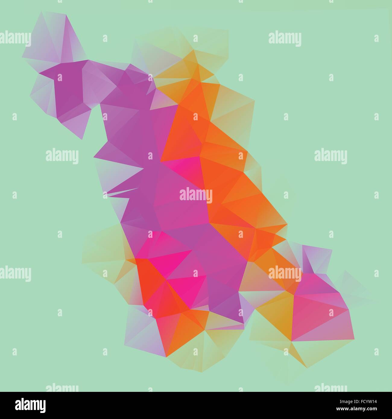Polygone faible fond abstrait, art numérique, creative illustration EPS vectoriel Illustration de Vecteur