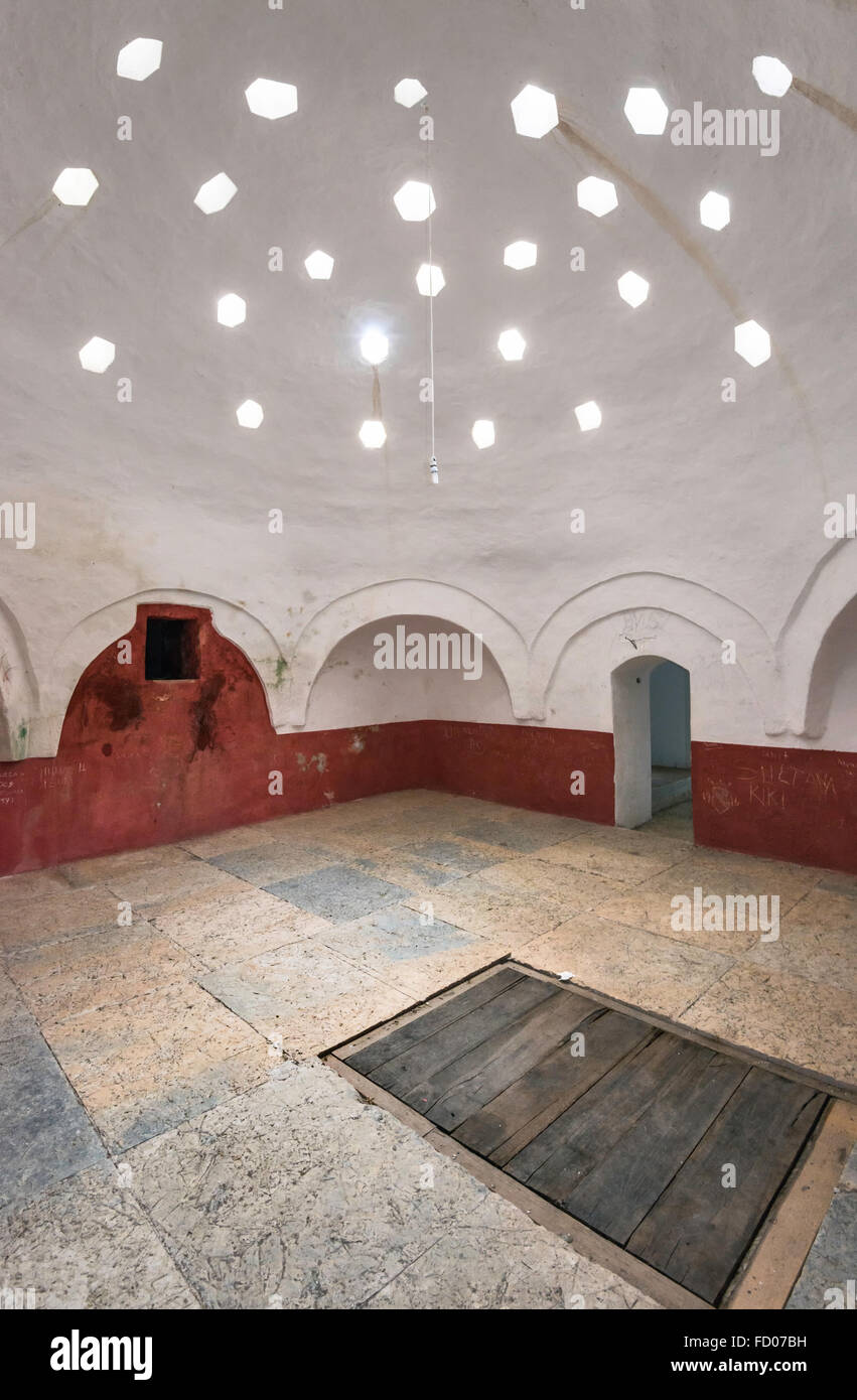 Hammam, bain turc à la cité médiévale fortifiée de Stari Bar, Monténégro Banque D'Images