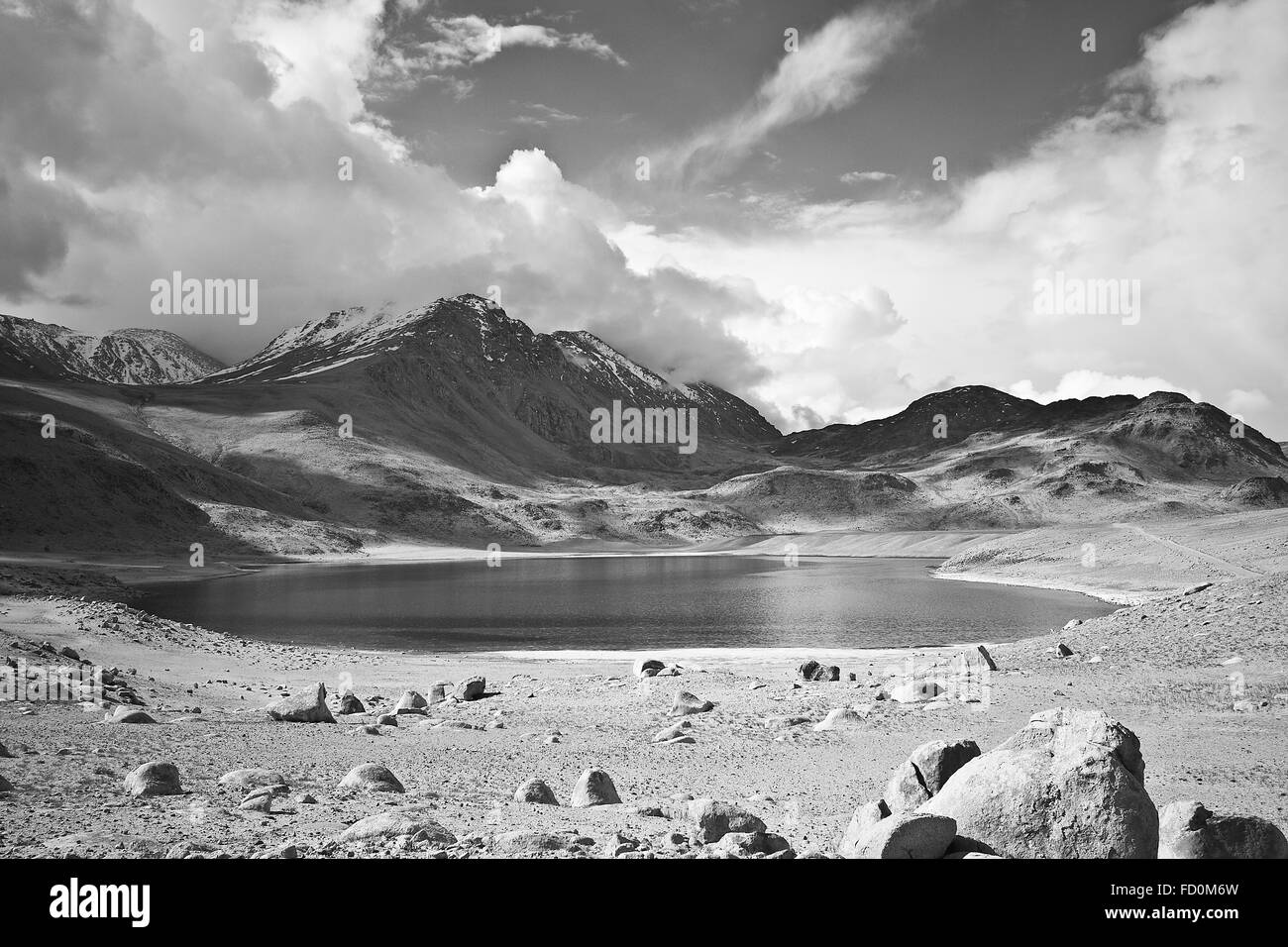 La Pamir Highway, Pamir, Tadjikistan, Wakhan, Route de la soie, l'Ismaélisme, Kushan Banque D'Images