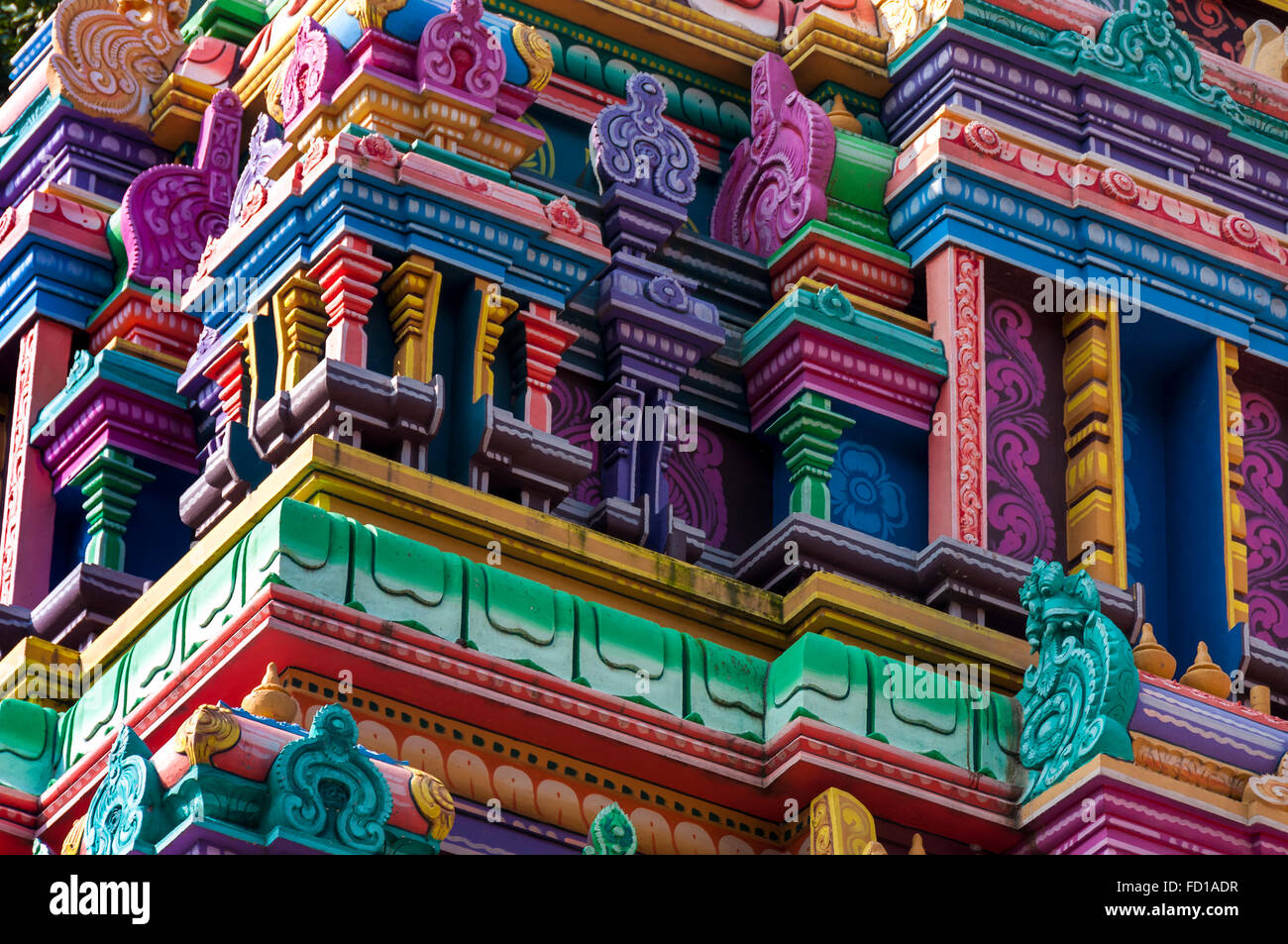 Neelkanth Mahadev Temple Hindou est l'un des plus vénérés sanctuaires dédiés à Saint Seigneur Shiva. Banque D'Images