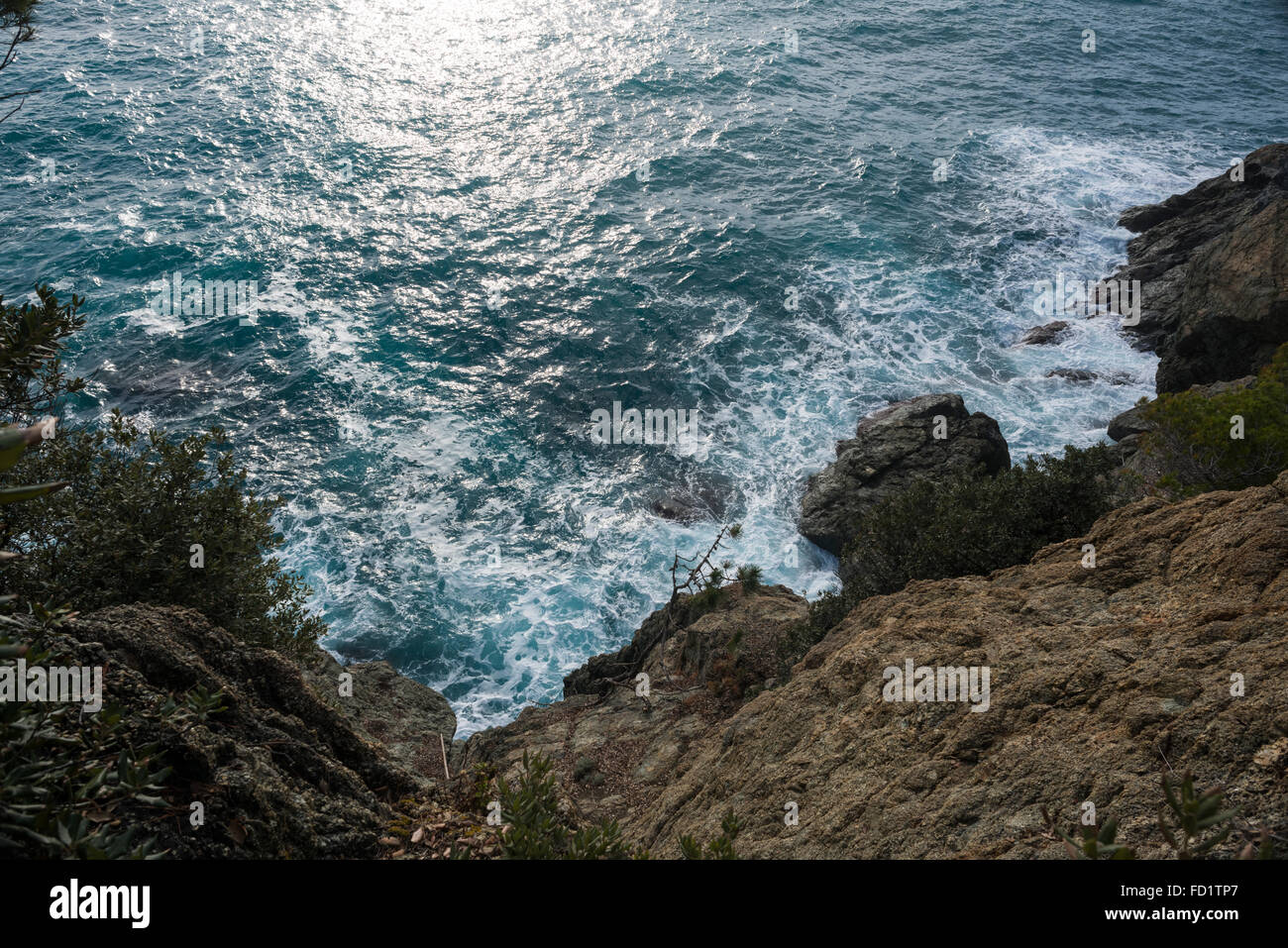 Cinque Terre, ligurie, italie. Banque D'Images