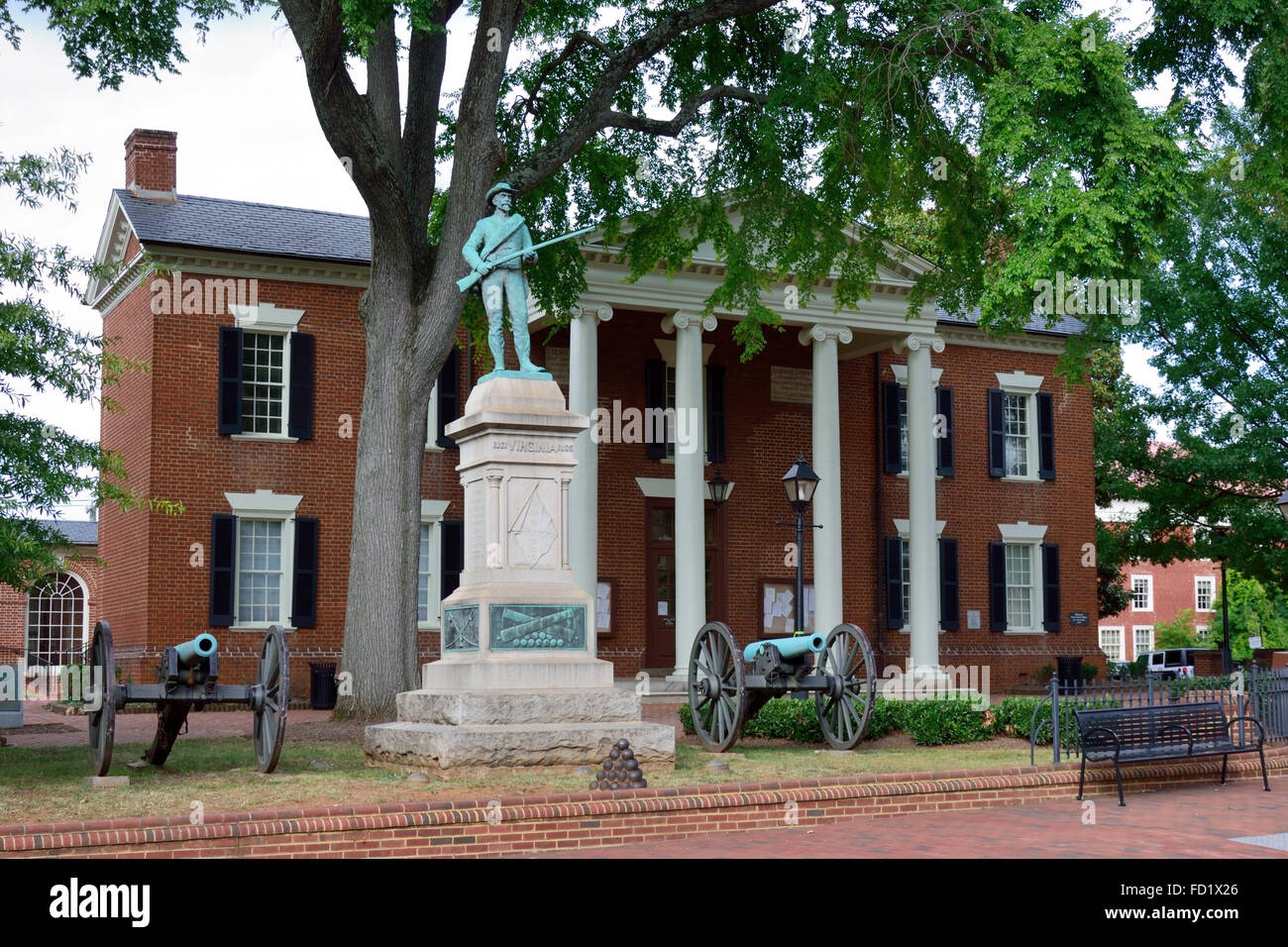 Albemarle County Courthouse, Charlottesville Banque D'Images