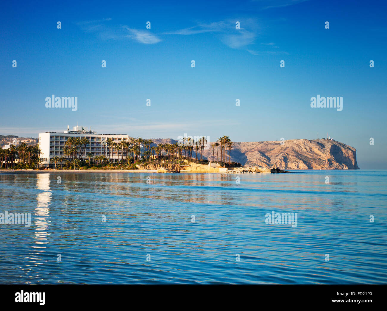Hotel Parador de Javea en Espagne. Banque D'Images