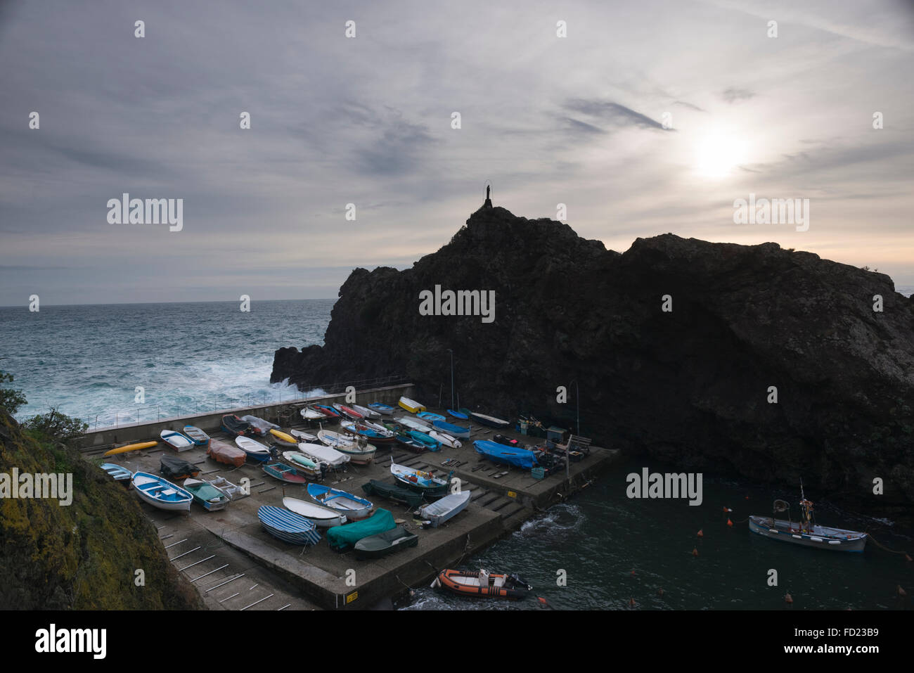Cinque Terre, ligurie, italie. Banque D'Images
