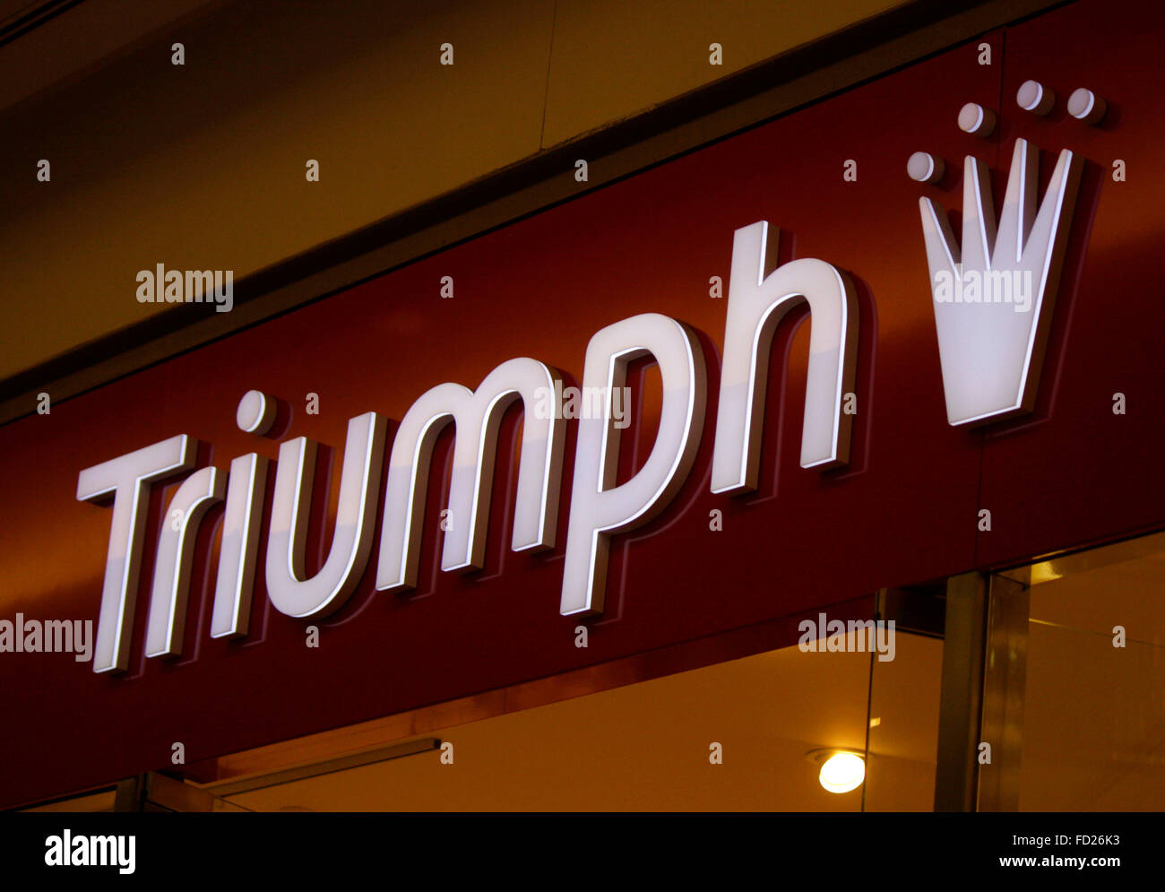 Markenname : 'Triumph', Berlin. Banque D'Images