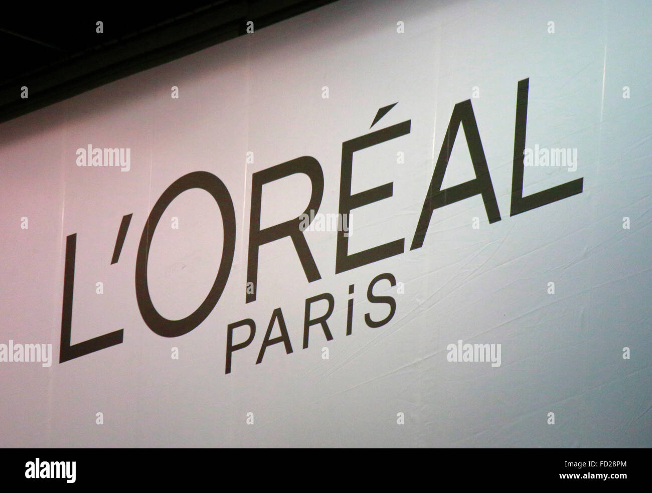 Markennamen : 'L'Oréal Paris", Berlin. Banque D'Images