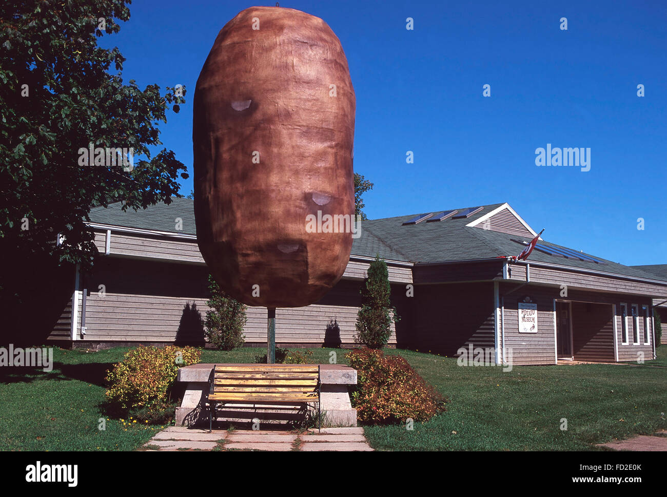 Musée de la pomme de terre dans la région de O'Leary, Prince Edward Island Banque D'Images