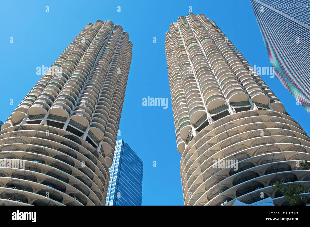 Le lac Michigan, Chicago, Illinois, États-Unis d'Amérique, USA Banque D'Images