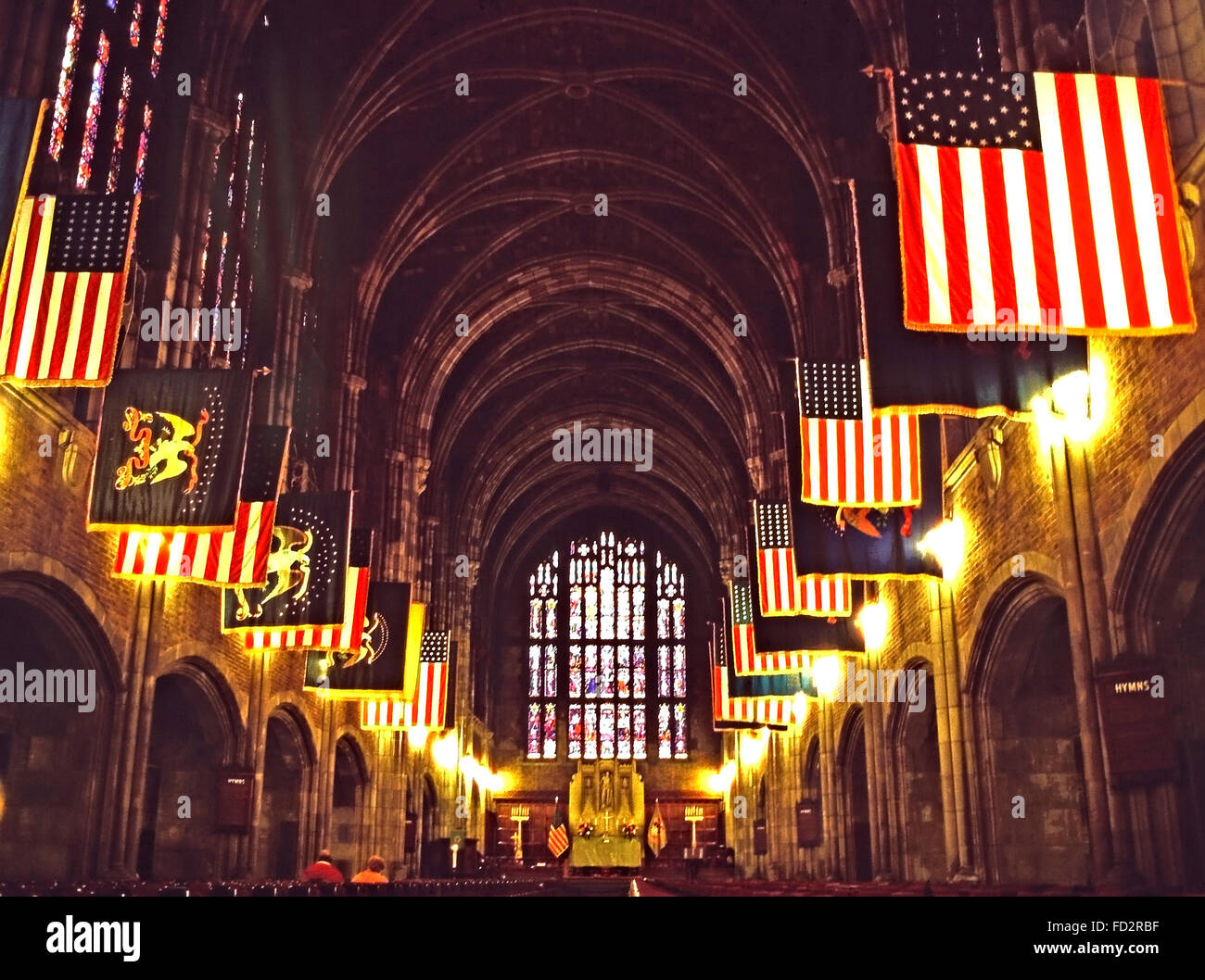 Nouvelle Chapelle à West Point United States Military Academy,New York Banque D'Images