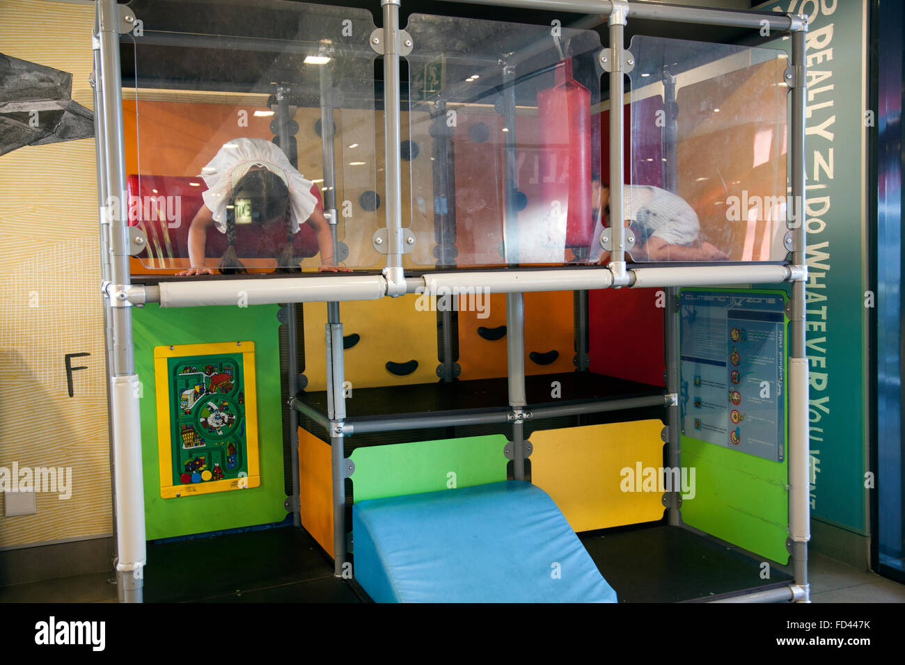 Kids Play Zone dans un MCDONALD'S à Cape Town - Afrique du Sud Banque D'Images
