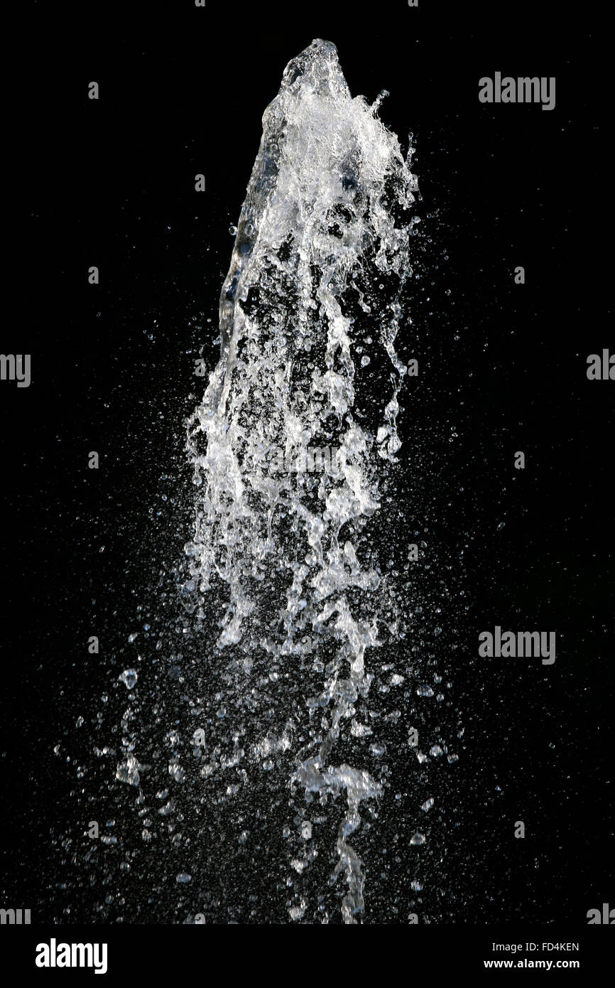 Jet d’eau. Banque D'Images