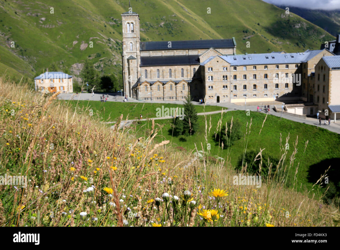 Sanctuaire de Notre Dame de la Salette. Banque D'Images