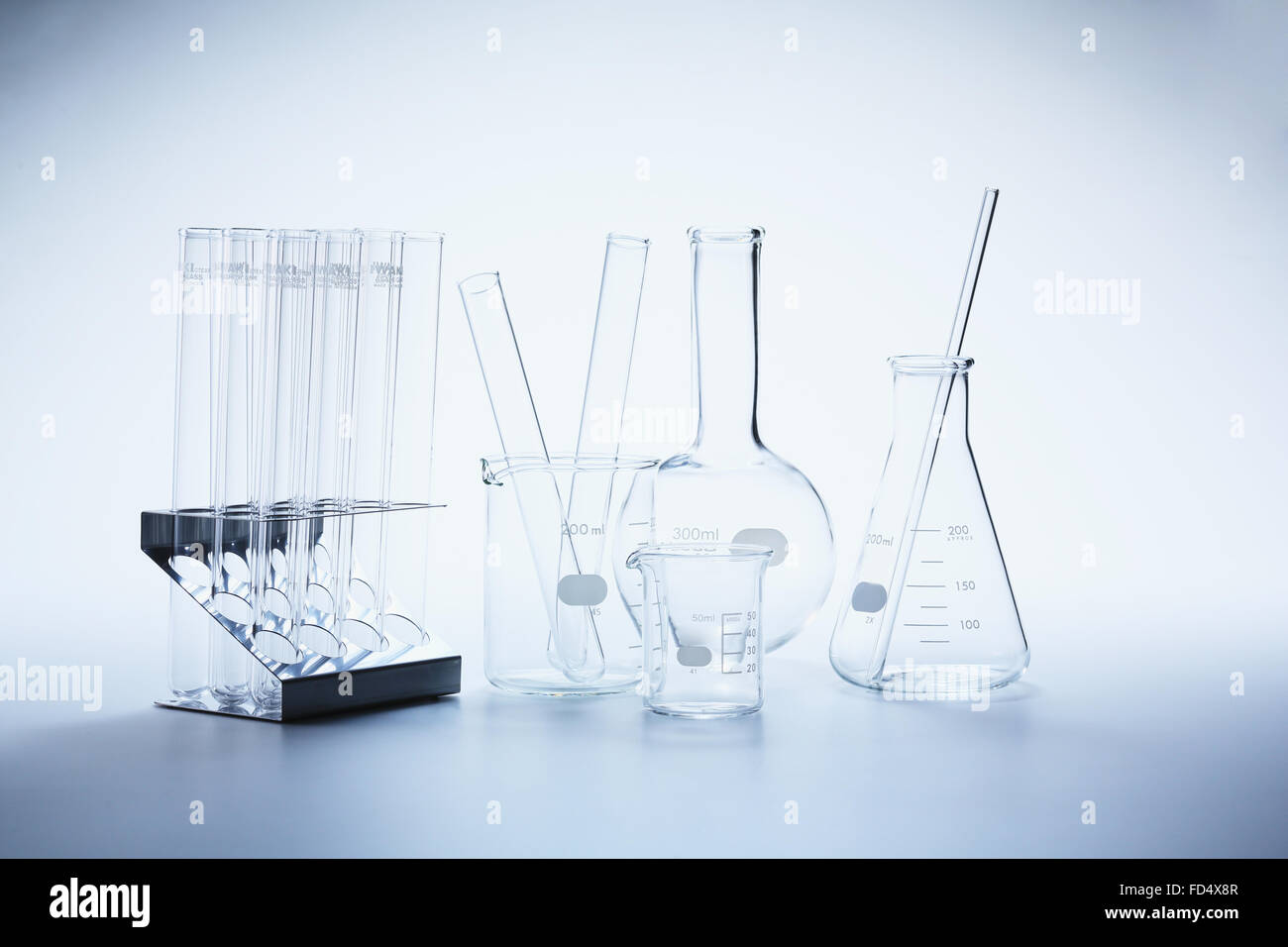 Matériel de laboratoire Banque D'Images