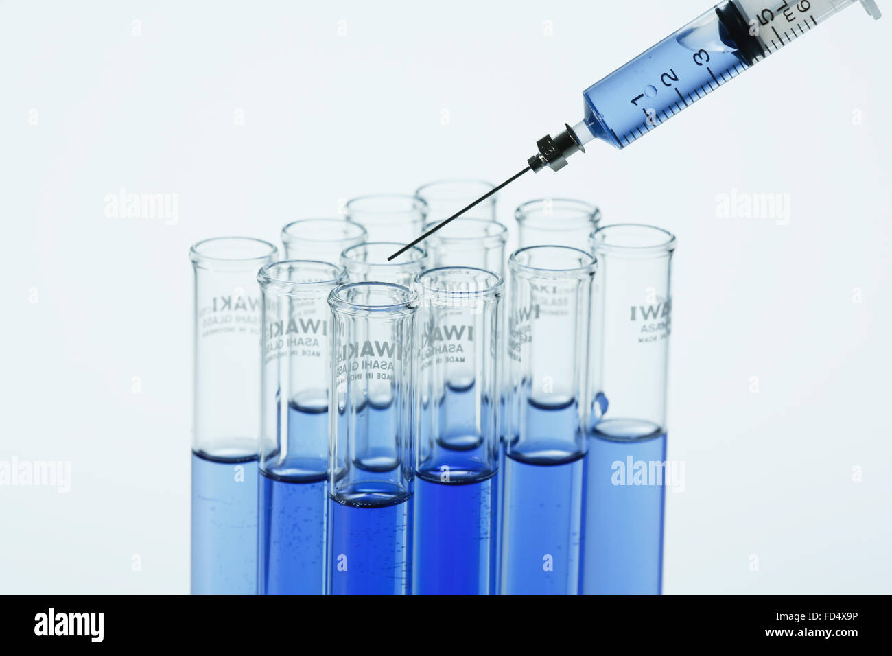 Matériel de laboratoire Banque D'Images