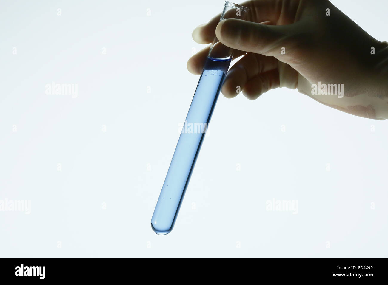 Dans le laboratoire scientifique Banque D'Images