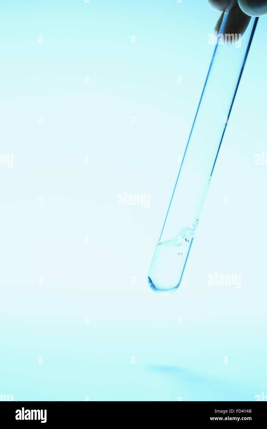 Dans le laboratoire scientifique Banque D'Images