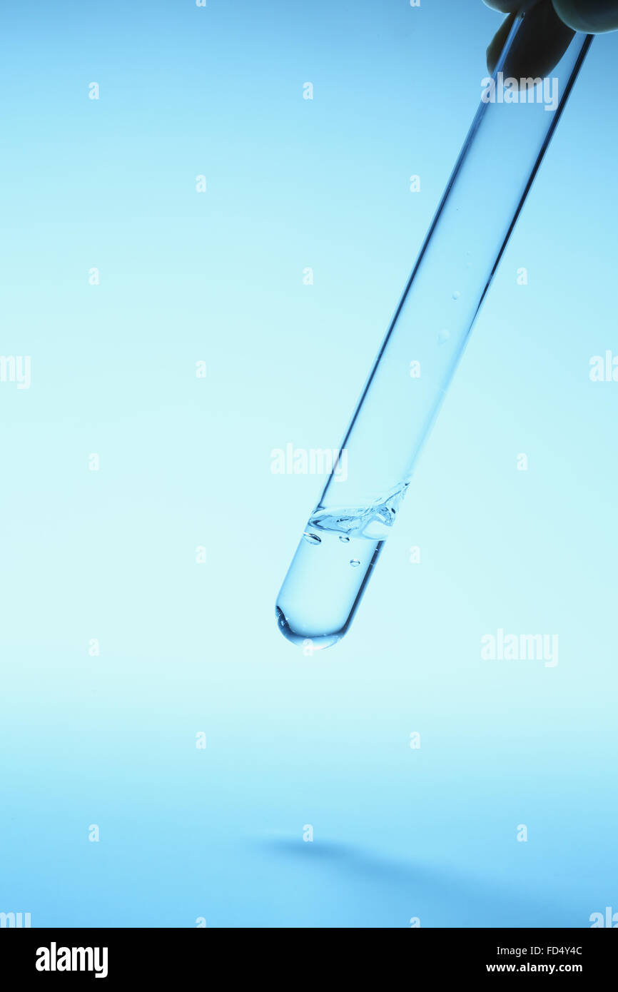 Dans le laboratoire scientifique Banque D'Images