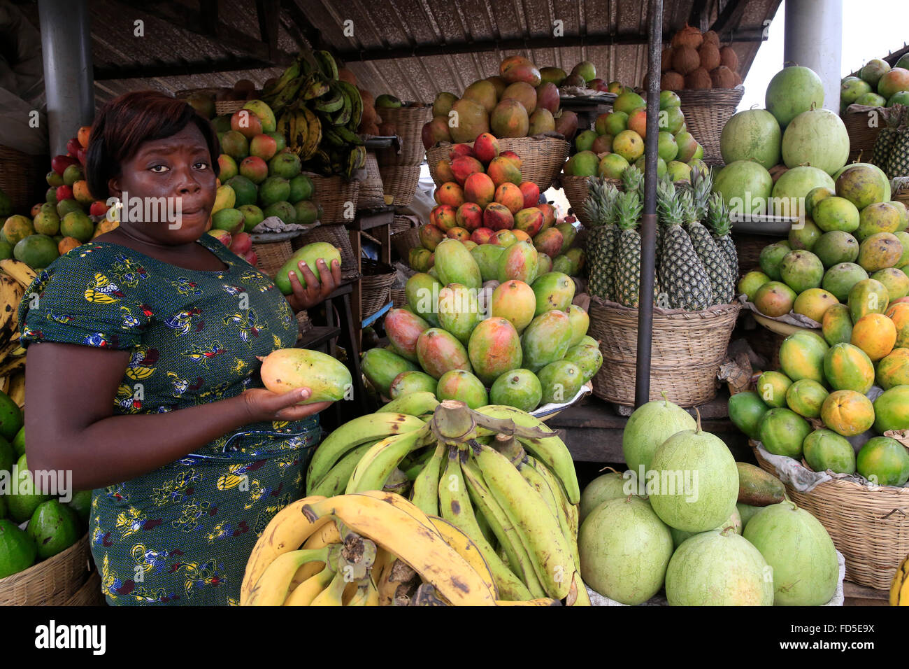 African fruits Banque de photographies et d’images à haute résolution