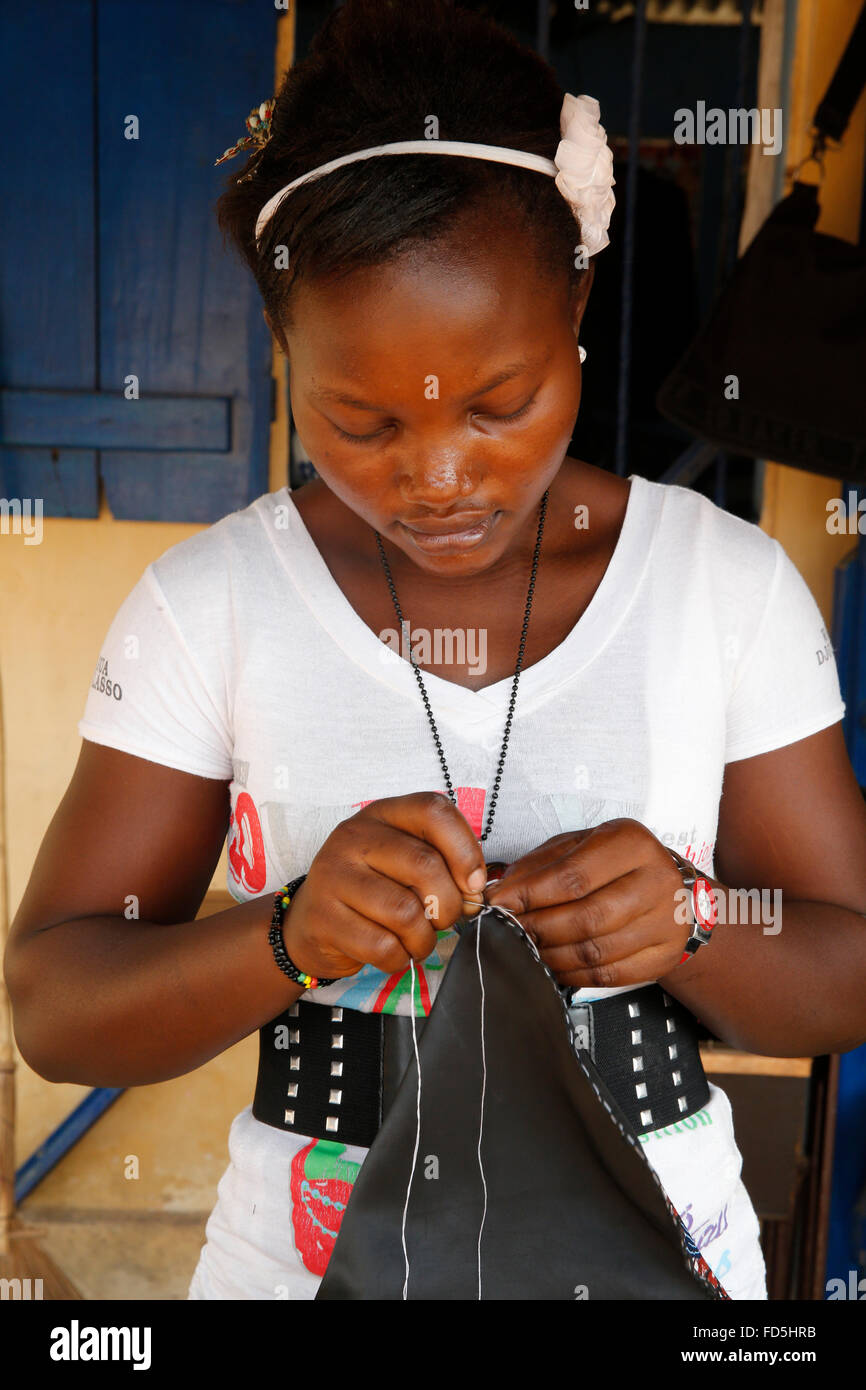 Atelier de couture. Banque D'Images