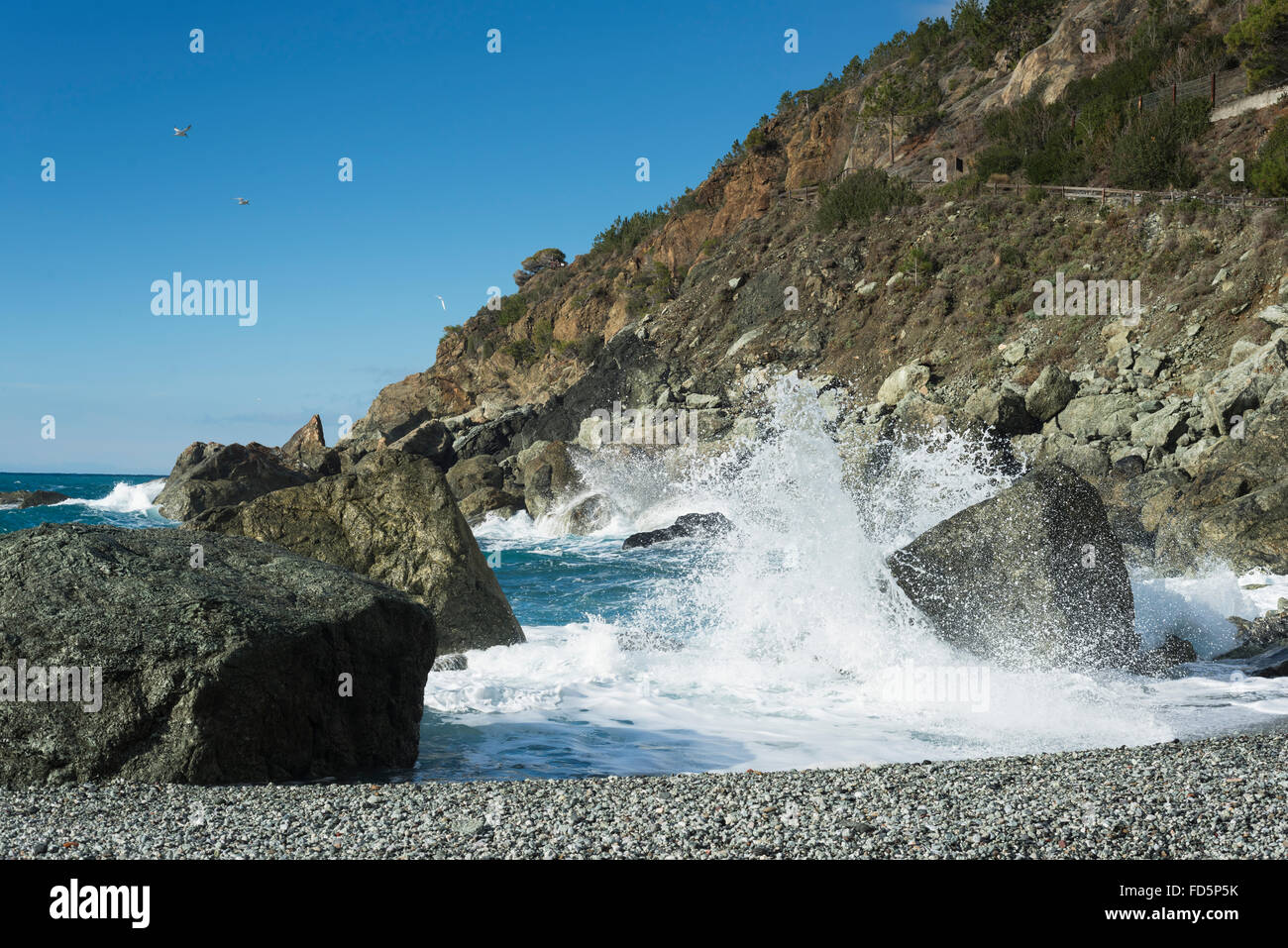 Cinque Terre, Italie. Banque D'Images