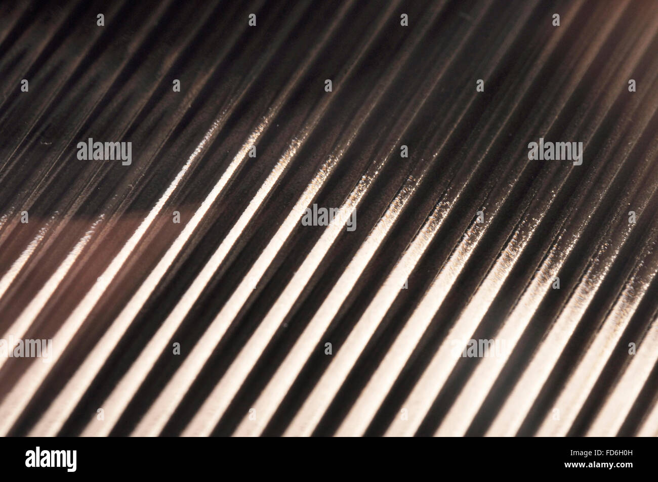 La structure rythmique géométrique sur verre Banque D'Images